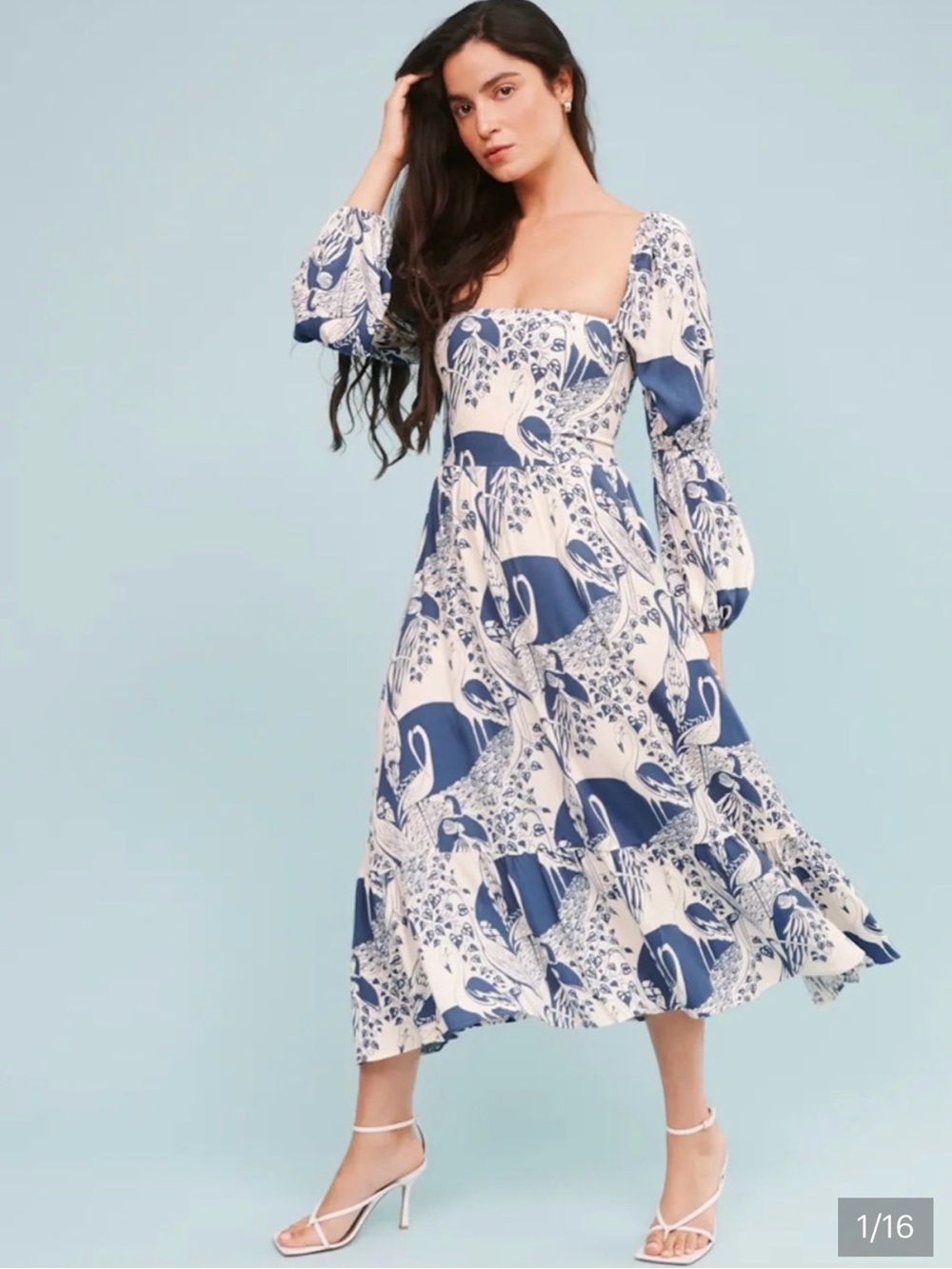 Reformation Mica Avian Print Plus 24